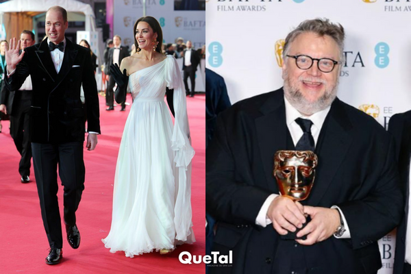 William y Kate aplauden a Guillermo del Toro por ganar el BAFTA con ‘Pinocho’